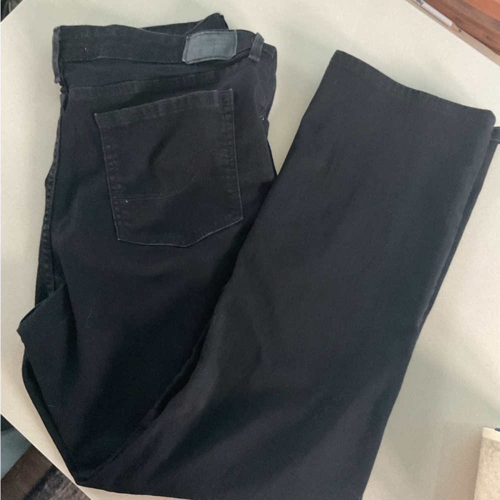 WOMENS BLACK LEVI STRAUSS SIGNATURE JEANS NWOT SZ 16S
